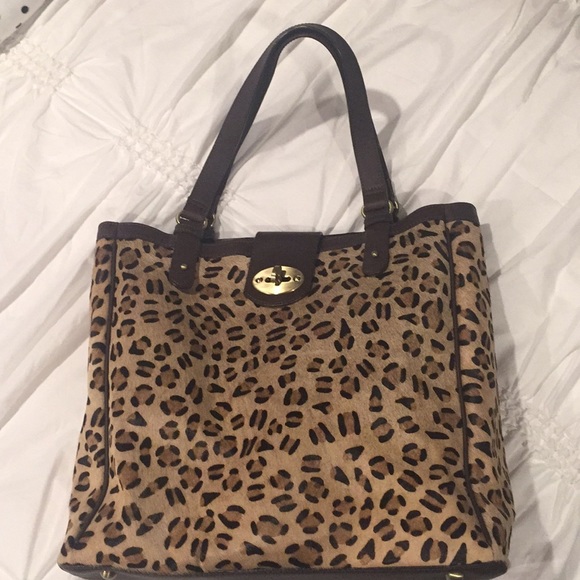 Boden Handbags - Pony Hair Leopard Tall Tote